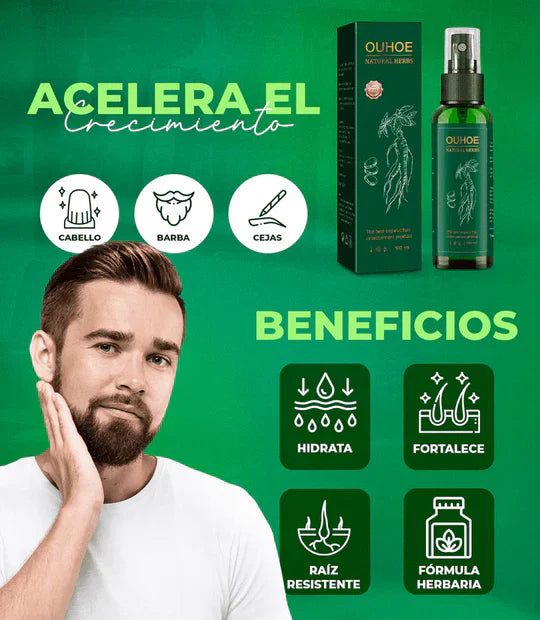 OUHOE 100ML SPRAY CONTROL CAIDA Y CRECIMIENTO DE CABELLO